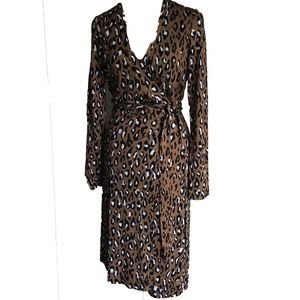 COPY - DVF Cheetah print dress